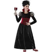 Atosa Fantasia De Vampira Infantil Para Menina