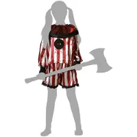Atosa Fantasia De Menina Clown