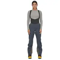 Patagonia - Marcas - W's M10 Storm Bibs Smolder Blue para Mulher - Tamanho XS - Navy