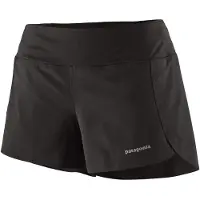 Patagonia - Vestuário trail corrida mulher - W's Strider Pro Shorts - 3 1/2 in. Black para Mulher - Tamanho L - Preto