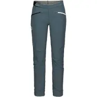Ortovox - Vestuário ski travessia mulher - Col Becchei Pants W Dark Arctic Grey para Mulher - Tamanho S - Cinzento