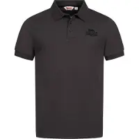 Lonsdale Camisa 'LAMBSTON' antracite / cinzento escuro / preto