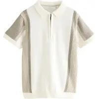 Next Camisola creme / estuque / bege escuro