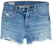 Levi's Calças de ganga '501 Original Short' azul ganga