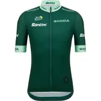 Santini Camisola De Ciclismo De Manga Curta Tour De France Green 2025