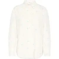 Saint tropez Blusa 'Dianne' azure / branco