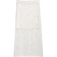 Desigual , Saia de renda, Branco, S