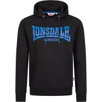 Lonsdale Sweatshirt 'Chatsworth' azure / preto