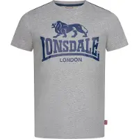 Lonsdale Camisa 'Henconner' navy / cinzento
