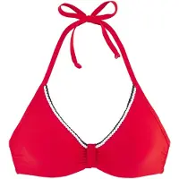 s.Oliver Top de biquíni vermelho