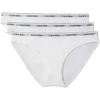 Calvin Klein Calcinhas 000qd5207e 3 Unidades