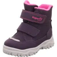Superfit Bota 'Husky1' cinzento / amora / rosa