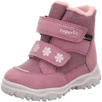 Superfit Bota de neve 'Husky 1' malva / cor-de-rosa / branco