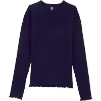 We fashion Camisola azul escuro