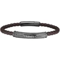 Police Stylish leather Bracciale Hardware PEAGB2214903