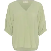 Cream Blusa verde pastel