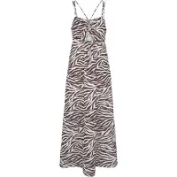 LeGer By Lena Gercke Vestido 'Manja' bege claro / chocolate