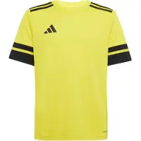 Adidas Camisa funcionais 'Squa25' amarelo / preto