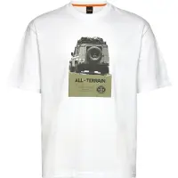 BOSS para homem. 50546958 T-shirt Wagon branca (M), Branco, Casual, Algodão, Manga curta