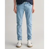 Gant para menino. 910095 Calças de ganga de corte justo Teen Boys azul (10años= 140cm), Casual, Denim, moda infantil
