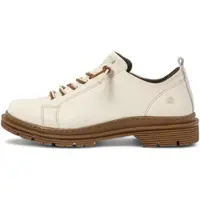 Art unisex. 1189711MW003_MMW Sapatos de couro 1897 branco (39), Plano, Cordão, Casual