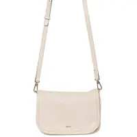 Abro para mulher. 031375-46 Bolsa de ombro Willow bege (OSFA), Casual, Pele