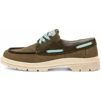 Art unisex. 119011122003_0G3 Sapatos de couro 1901 Birmingham verde (36), 3 a 5cm, Cordão, Casual