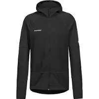 Mammut - Vestuário escalada - Massone ML Hooded Jacket Men Black para Homem - Tamanho L - Preto