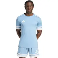 Adidas Camisola de futebol 'Squadra 25' azul claro / branco