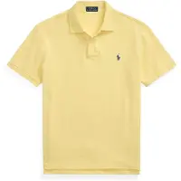 Ralph Lauren para homem. 710680784442 O icônico polo de piqué amarelo (XL), Casual, Algodão, Manga curta