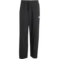 Adidas Calças de desporto 'Essential' preto / branco