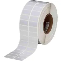 Brady THT-6-413-10 etiqueta de poliéster prateado mate 38,10 x 19,05 mm