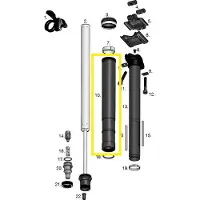 Crankbrothers Corpo Do Espigão De Selim Highline V2 31.6 Mm