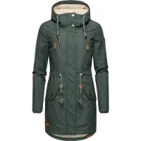 Ragwear Sobretudo de inverno 'Elsie' verde