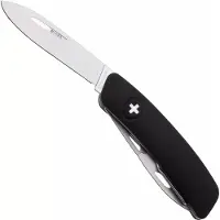 Swiza D03 AM, KNI.0036.1010, Black, canivete suíço, 6 ferramentas