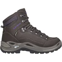 Lowa - Calçado caminhada mulher - Renegade GTX Mid Ws Slate/Blackberry para Mulher - Tamanho 5,5 UK - Castanho