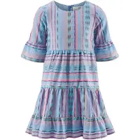 Happy girls Vestido azul / azul ganga / roxo claro / rosa claro