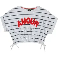 KOROSHI Camisola azul / vermelho / branco