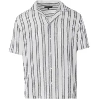 KOROSHI Camisa preto / offwhite