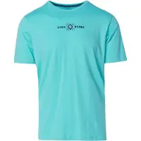 KOROSHI Camisa navy / jade / branco