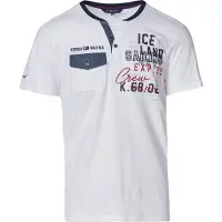 KOROSHI Camisa marinho / azulado / vermelho escuro / branco