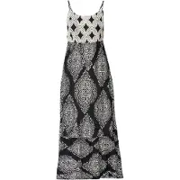 KOROSHI Vestido preto / branco