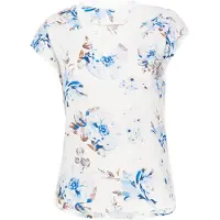 FELIPA Blusa 'Fashion Look' azul / azul claro / caramelo / branco