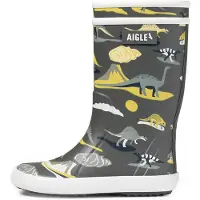 Aigle Botas de borracha LOLLY POP PLAY2 rapazes - Cáqui - 25