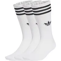 Adidas Originals Meias Crew 3 Stripes High 3 Unidades