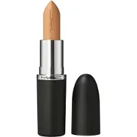 MAC MACximal Sleek Satin Creme Hidratante Batom Cor Peachstock 3,5 g