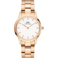 Daniel Wellington Iconic Link 32 Rg Bianco Dw00100211 — Orologio