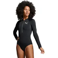 Puma Shorty De Manga Comprida Com Fecho Frontal Para Mulher Surf
