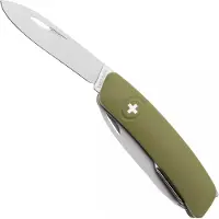 Swiza D09 R AM, KNR.0136.1050, Olive, canivete suíço, 9 ferramentas