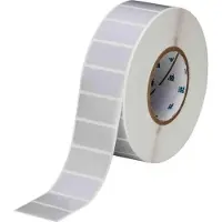 Brady THT-17-413-3 etiqueta de poliéster prateado mate 50,80 x 25,40 mm
